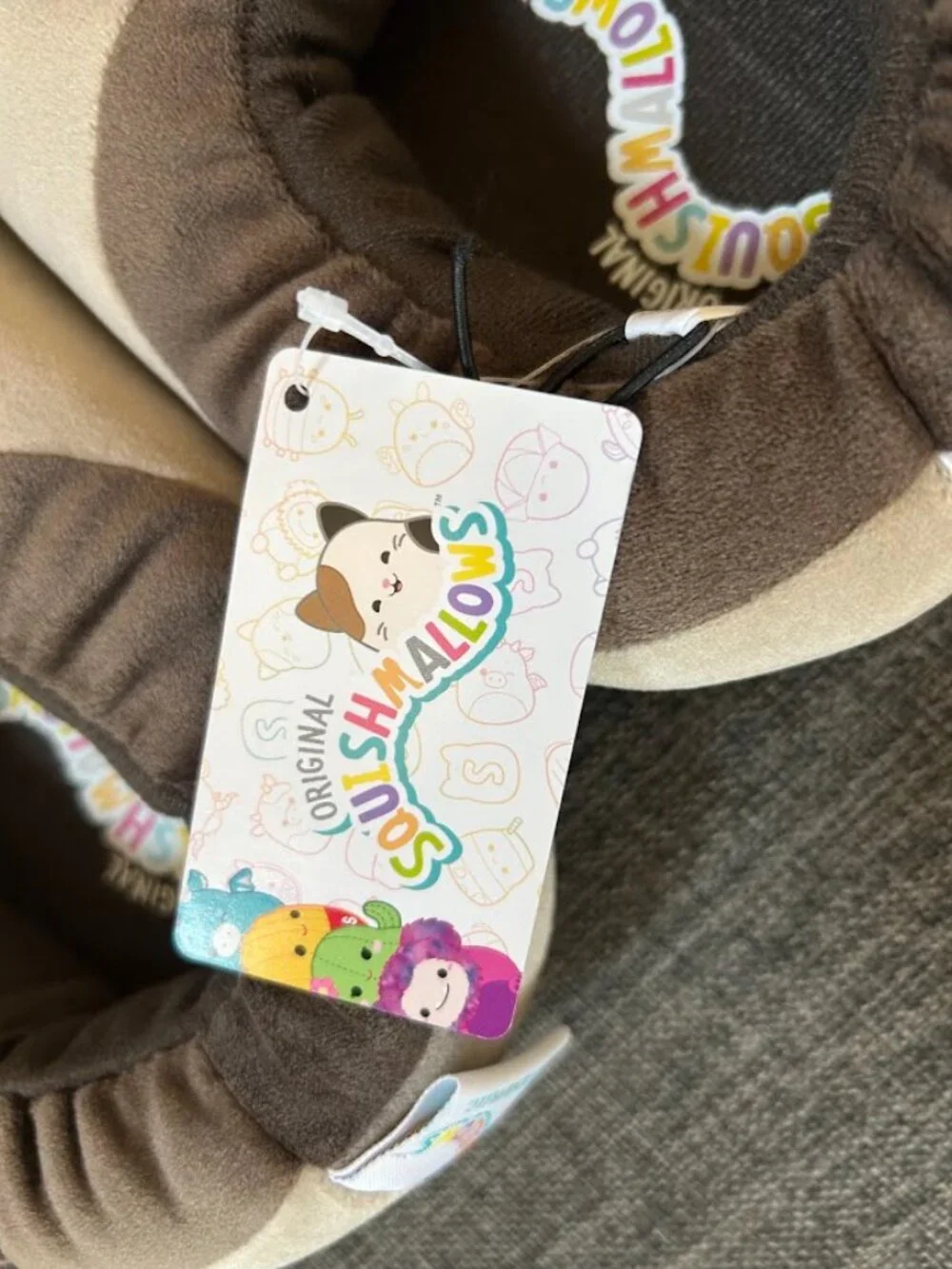 Cute Squishmallows Kids Slippers - Possum